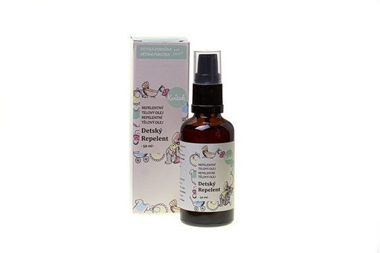 Detský repelentný olej Kvitok - proti hmyzu - 50 ml