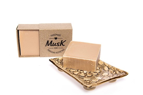 Mydlo MusK s morskou soľou - levanduľa (SOĽNÝ KVET)