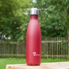 Termo fľaša Made Sustained Knight - 500 ml - bordová