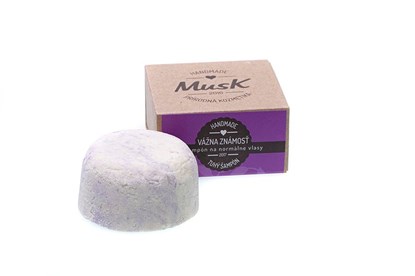 Obrázok pre výrobcu Tuhý šampón MusK 80 g - na normálne vlasy (VÁŽNA ZNÁMOSŤ)