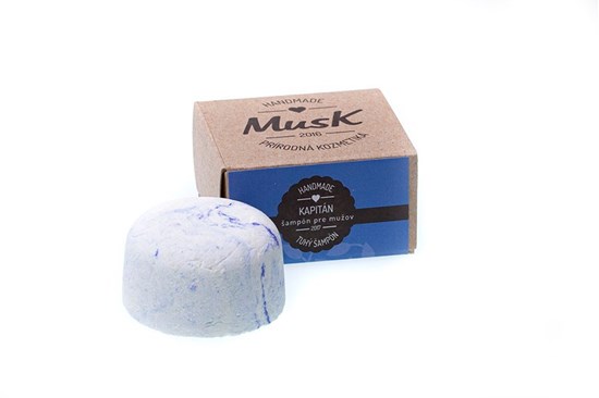 Tuhý šampón MusK 40 g - pánsky (KAPITÁN)