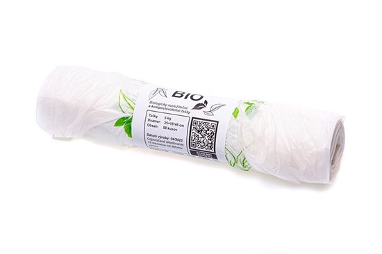 Kompostovateľné tašky Eko Status - 5 kg (50ks)