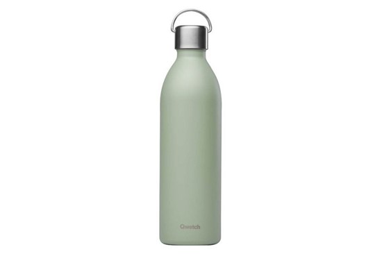 Termo fľaša Qwetch "Active" - 1000ml - bledozelená