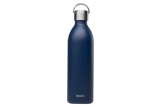 Termo fľaša Qwetch "Active" - 1000 ml - modrá