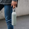 Termo fľaša Qwetch "Active" - 600ml - bledozelená