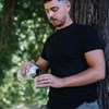 Termoska Qwetch s pohárom - 750 ml - bledozelená