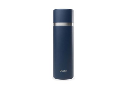 Obrázok pre výrobcu Termoska Qwetch s pohárom - 750 ml - modrá