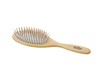 Buková pneu kefa na vlasy s drevenými ostňami - 9-radová