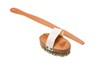 Masážna kefa s rúčkou - WellFit - zmiešané štetiny