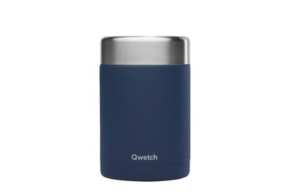 Obrázok pre výrobcu Nerezová termoska na jedlo Qwetch - modrá - 600 ml