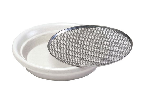 Nakličovacia miska - biela - 16 cm