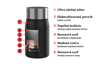 Termoska s lyžičkou Les Artistes - 700 ml - drevo