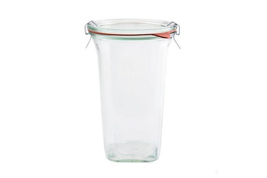 Zavárací pohár Weck štvorcový - 795 ml