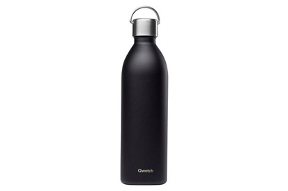 Obrázok pre výrobcu Termo fľaša Qwetch "Active" - 1000 ml - čierna