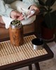 Termoska s lyžičkou Les Artistes - 700 ml - drevo