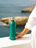 Termo fľaša Qwetch "Active" - 600 ml - smaragdová zelená