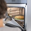 Smaltovaná forma na pizzu - 32 cm - čierna