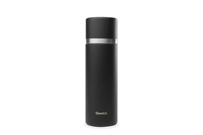 Obrázok pre výrobcu Termoska Qwetch s pohárom - 750 ml - čierna
