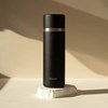Termoska Qwetch s pohárom - 750 ml - čierna