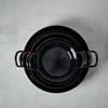 Smaltovaná panvica s uchami - 30cm - rôzne farby