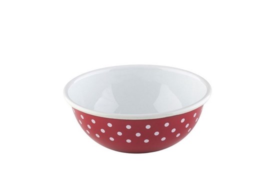 Smaltovaná miska - 16 cm - rôzne farby