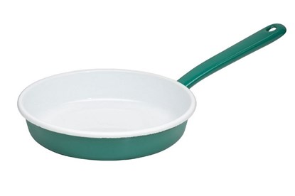 Obrázok pre výrobcu Smaltovaná panvica - 20 cm - tmavozelená