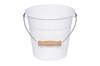Smaltované univerzálne vedierko - 1,8l - biele