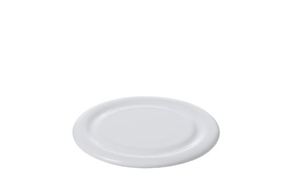 Obrázok pre výrobcu Smaltovaný vrchnák na misku - 12 cm - biely