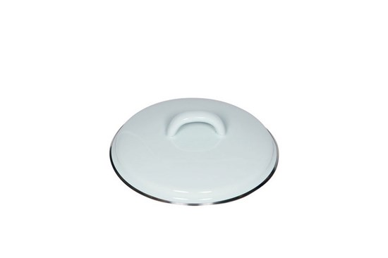 Smaltovaná pokrievka - 14cm - tyrkysová
