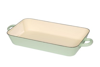 Obrázok pre výrobcu Smaltovaný pekáč - 37 x 22 cm - zelený