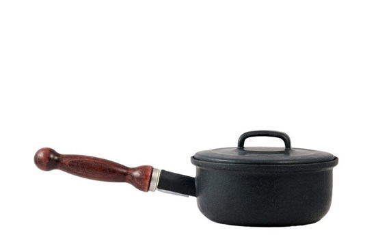 Smaltovaná rajnica Belis s pokrievkou - 16cm