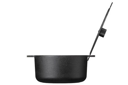 Obrázok pre výrobcu Liatinový hrniec Noir s pokrievkou - 5 l