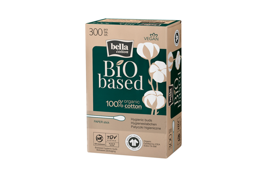 Vatové tyčinky - kompostovateľné (300ks)