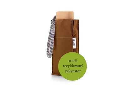 Obrázok pre výrobcu Skladací dáždnik Anatole mini karamelový - Augustine