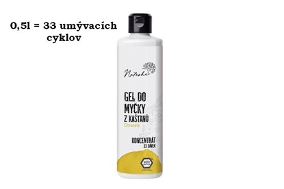 Obrázok pre výrobcu Gél do umývačky riadu Natasha - citronela - 0,5 l