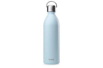 Obrázok pre výrobcu Termo fľaša Qwetch "Active" - 1000 ml - pastelová modrá