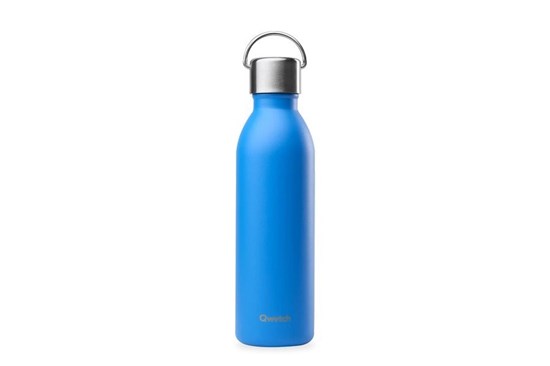 Termo fľaša Qwetch "Active" - 600 ml - azúrová