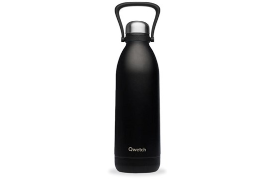 Termo fľaša Qwetch - 1500 ml - čierna